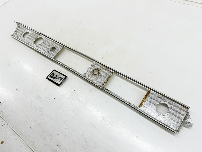 OEM 1955 1956 1957 THUNDERBIRD ENGINE TURNED ALUMINUM CENTER DASH TRIM B62-54