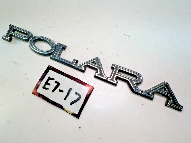 OEM 1969 1970 1971 Dodge Polara Fender Emblem Script Badge Mopar 2902300 E7-17