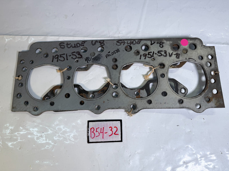 NOS VINTAGE FITZGERALD HEAD GASKET STUDEBAKER 1951 - 1953 V8 B54-32