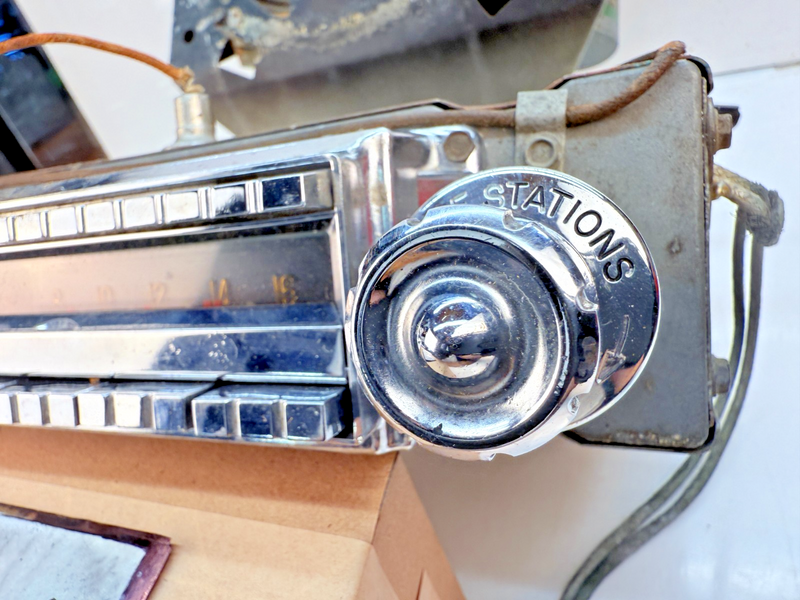 1955 1956 PACKARD CLIPPER CARIBBEAN 400 AM RADIO DELCO WONDERBAR B74-1