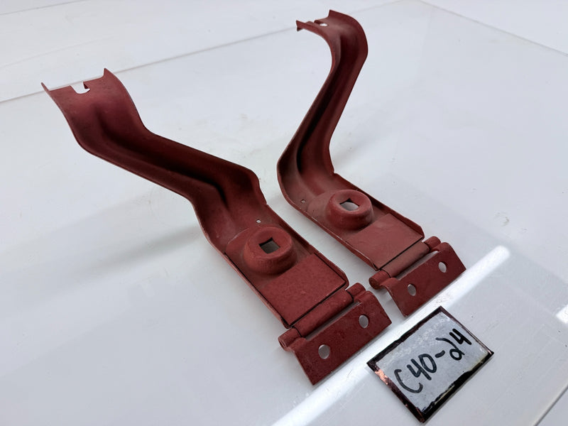 Original G503 Ford GPW Willys Jeep MB Swing-Up Headlight Brackets C40-24