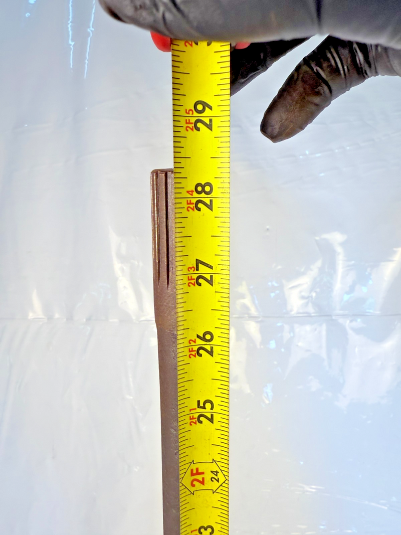 1955 - 1956 Chevrolet Bel Air LEFT Drivers Rear Axle 28-4/16" Chevy U3B-2