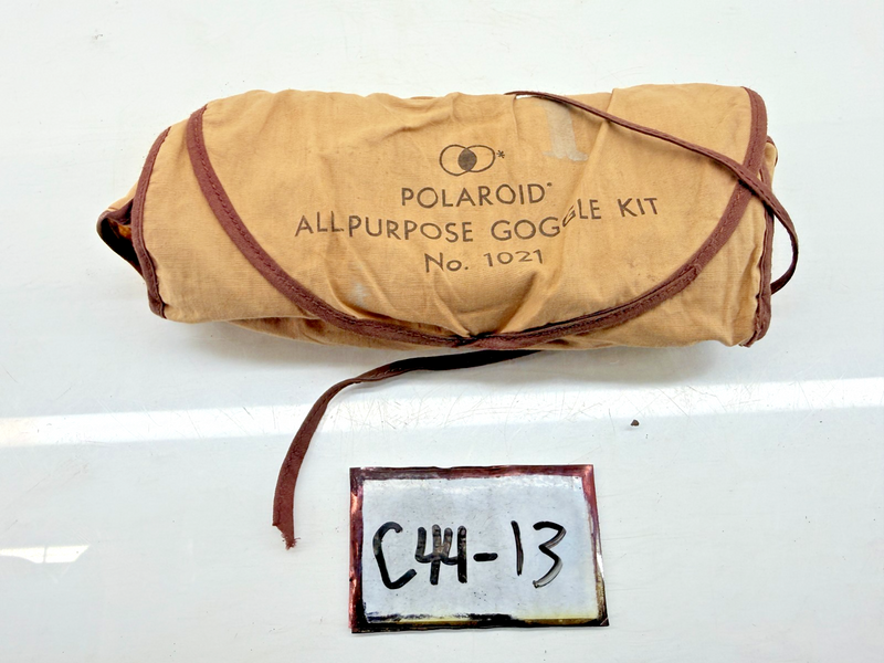 WWII US All Purpose Polaroid Goggle Lens Kit No. 1021 -Complete- WILLYS C44-13