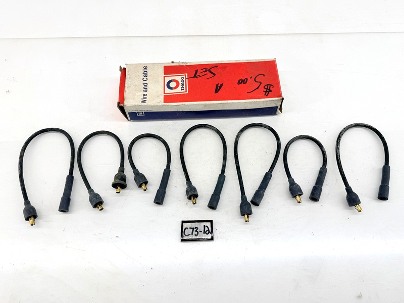 NOS DELCO IGNITION CABLES / SPARK PLUG WIRE SET GM 8912699 456-S C73-12