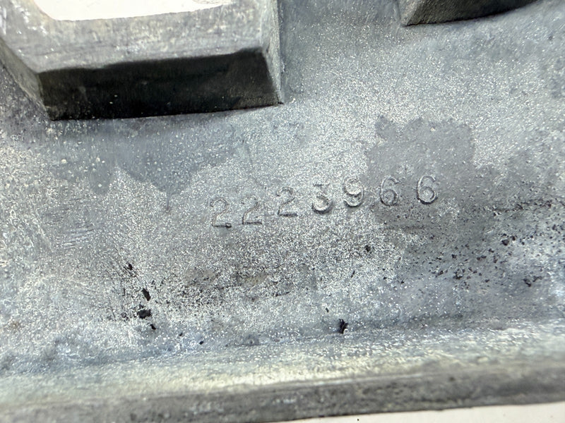 OEM 1947 - 1954 GMC TRUCKHOOD SIDE EMBLEM NAME PLATE 2223966 E9-80