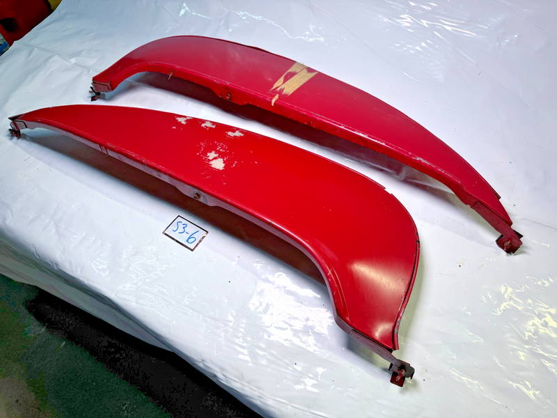 Vintage 1950s - 1960s Car Truck Fender Skirts Unknown Model Impala? S3-6