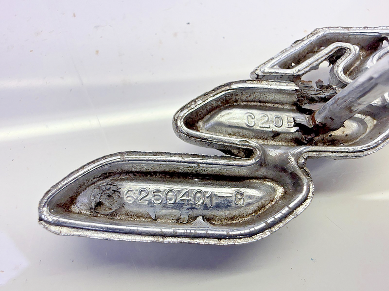 OEM Ford Motor Company "Fairlane 500" Emblem C2OB-6250401-E E8-77