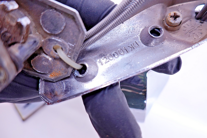 OEM 1965 1966 Ford Mustang Chrome Remote RH Passenger Outside Door Mirror C55-4