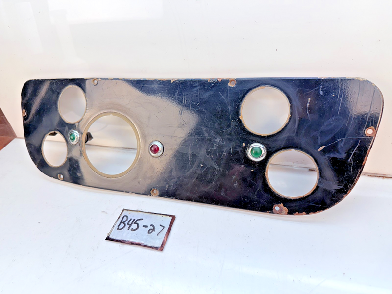 Vintage Stewart Warner Truck Jeep 5 Gauge Instrument Cluster Panel RAT ROD B45
