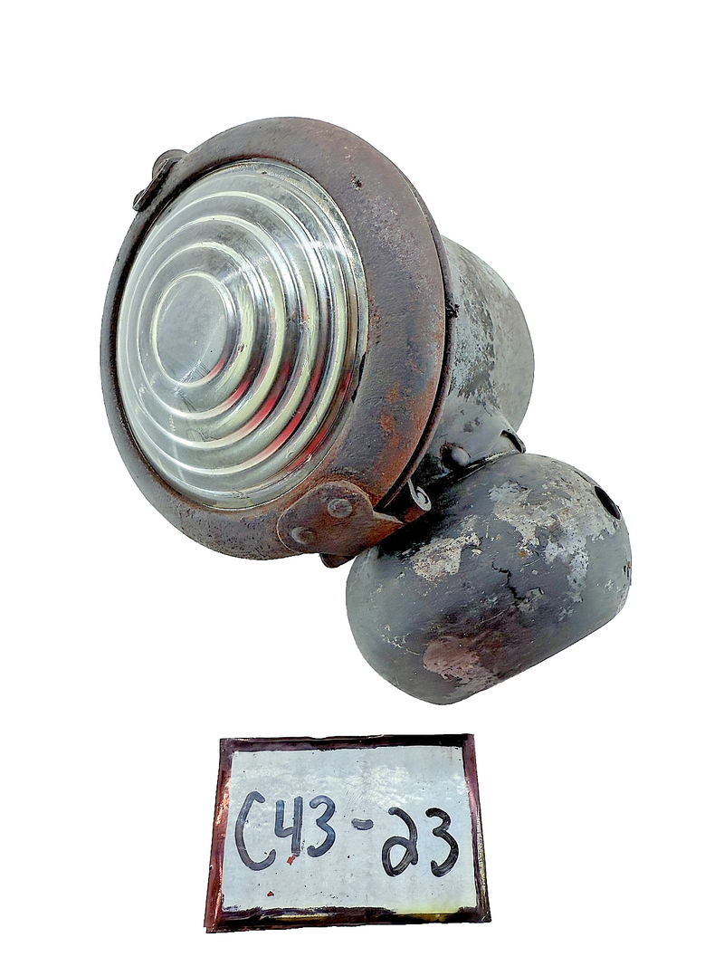 Vintage Ford Model T Lantern Kerosene Head Lamp Light Rat Rod C43-23
