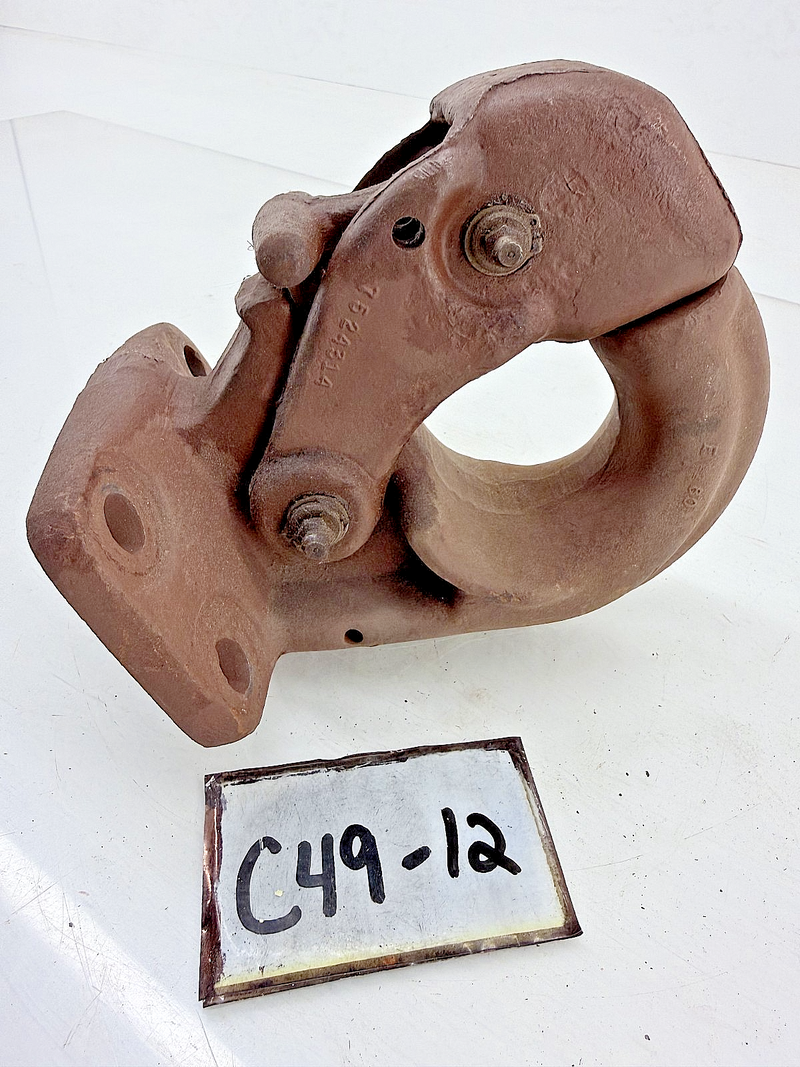 Vintage Wallace Forge Military Pintle Hook Willys Jeep 7524314 C49-12