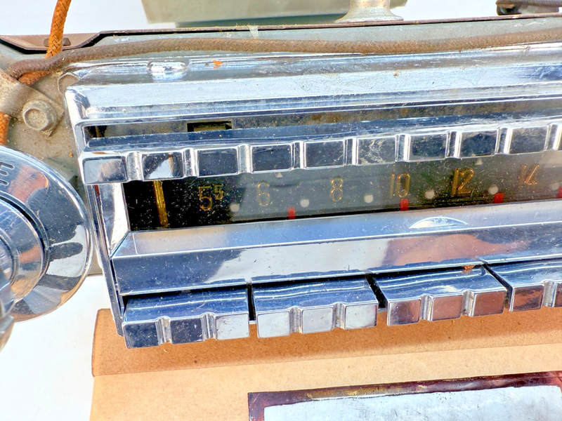 1955 1956 PACKARD CLIPPER CARIBBEAN 400 AM RADIO DELCO WONDERBAR B74-1