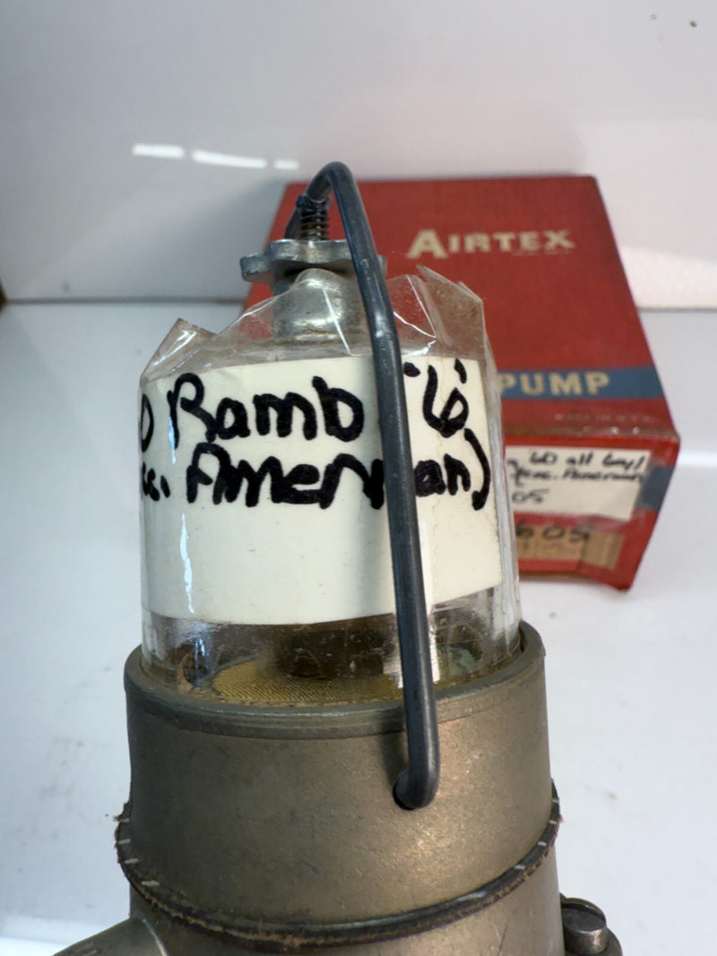 NORS 6605 FUEL VACUUM PUMP EARLY 1960 RAMBLER 6 CYLINDER EXCEPT RAMBLER 60 F-8