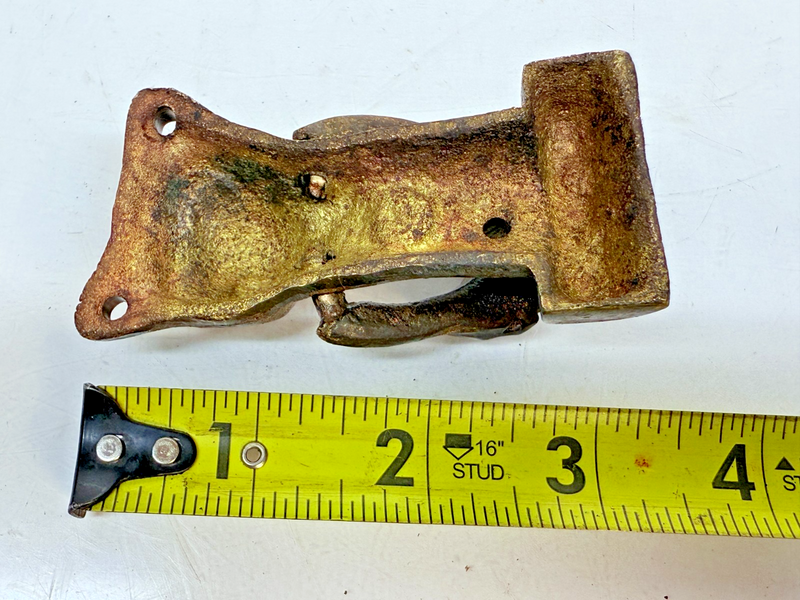 ORIGINAL Vintage Antique Winking Cheshire Cat Door Knocker 3.5" B68-33