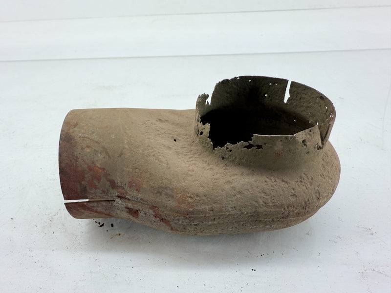 OEM Willys Jeep MB CJ2A Ford GPW Carburetor Intake Horn Snorkel "F " STAMP C3913