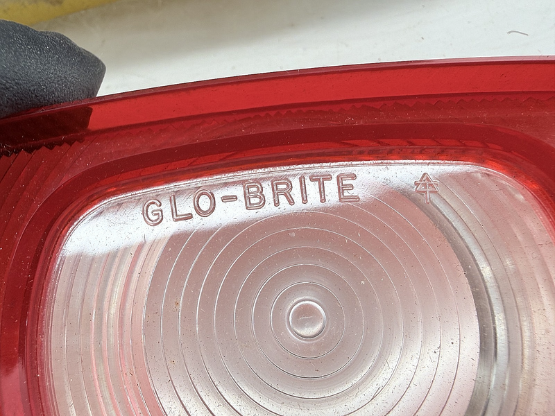 NOS 1964 Ford Mercury Backup Lamp Light Lens C4MY-15514 Glo-Brite TMC7486 C52-31