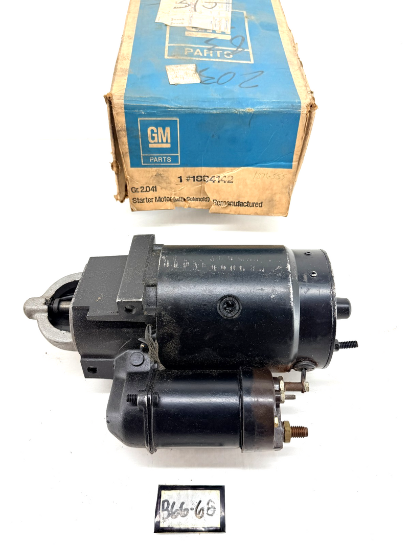 NOS 1969 - 1982 Chevrolet Chevelle Corvette Delco Remy Starter 1108502 3D28 B66