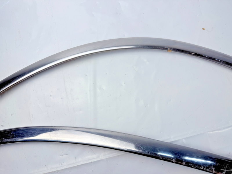 OEM 1959 1960 IMPALA PAIR LOWER WINDSHIELD TRIM MOULDINGS EL CAMINO S1-45