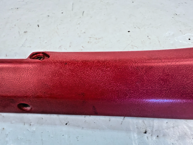 OEM 1969 - 1972 Corvette C3 Header Molding Red Coupe Trim Panel 1970 1971 B82-6