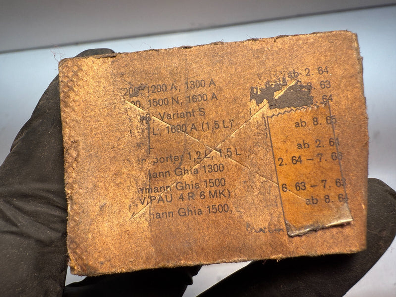 (1) NOS Bosch Ignition Contact (1237-013-039) -- VW (1964-1969) C5-30