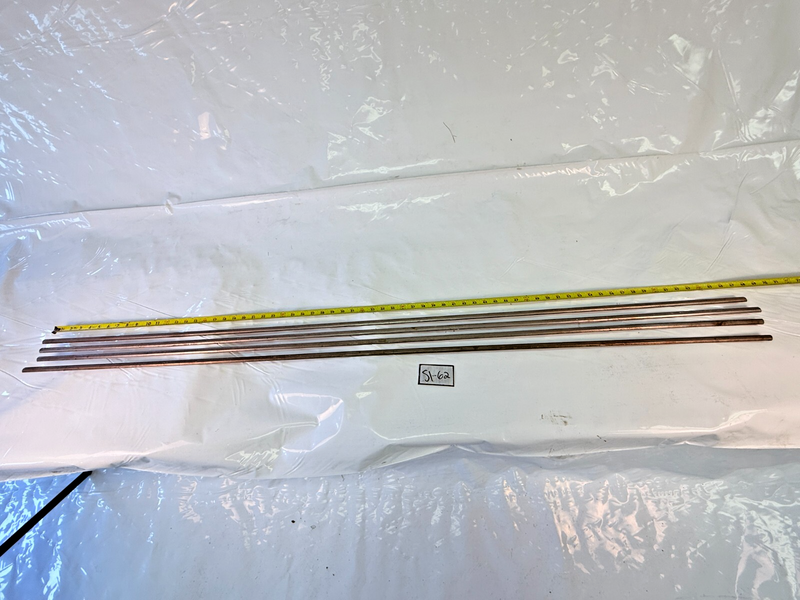 OEM 1960 Chevy Impala 4 DOOR Paint Divide Quarter MOLDINGS / TRIM FULL SET S1-62