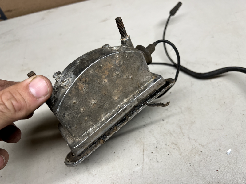 FORD THUNDERBIRD REAR BUMPER BACKUP LIGHT HOUSINGS 1961-1963 OEM U1C-B9-4