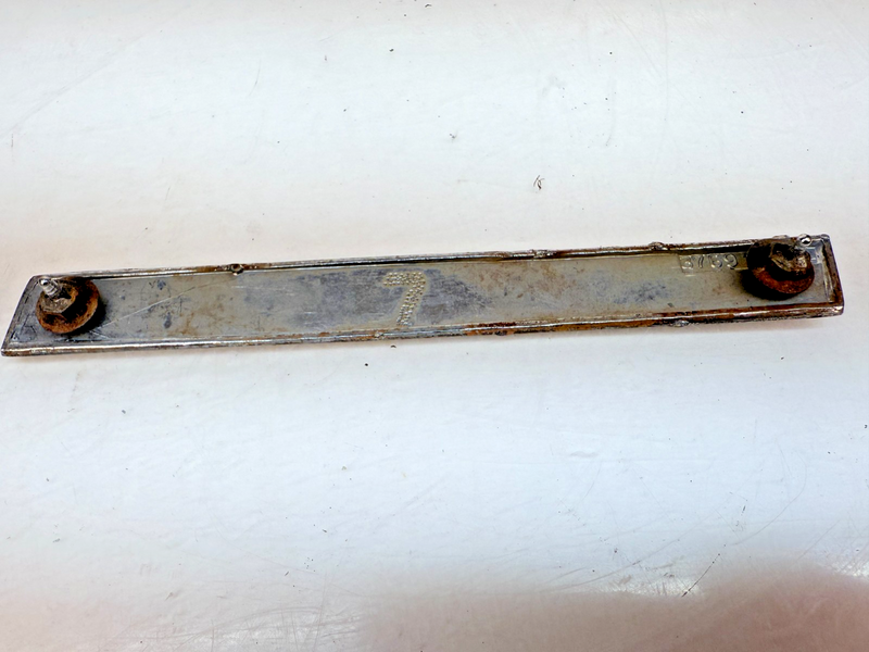 OEM 1960 Chevrolet Impala #7 Left Front Fender Chrome Molding Trim Louver E6-94