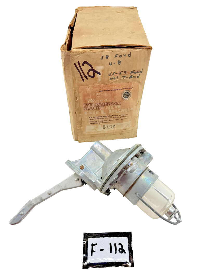 OEM 1958 - 1960 FORD TRUCK MERCURY V8 FUEL SYSTEM PUMP 4487 F-112