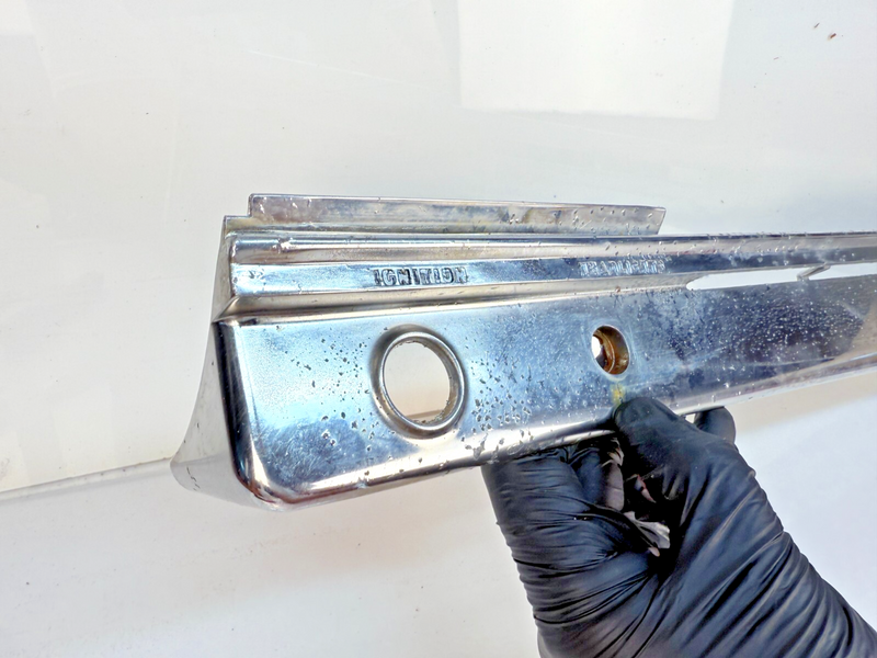 Vintage Ignition Lights Blower Map Light Chrome Dash Panel Part # 714273 B64-7