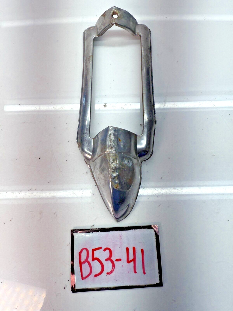 OEM 1946 47 48 Plymouth Front Turn Signal Parking Light Bezel B53-41