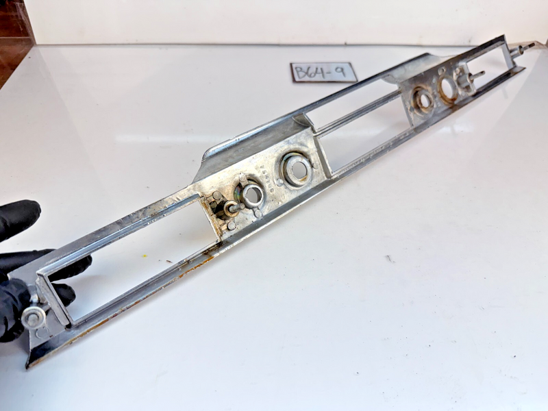 Vintage Lighter Wipers Chrome Dash Panel Part # CB17520 754706 B64-9