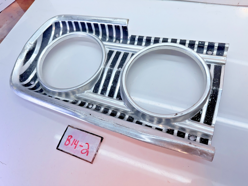OEM 1965 Dodge Coronet 500 Deluxe 440 RH Headlight Bezel Molding R/T B14-2