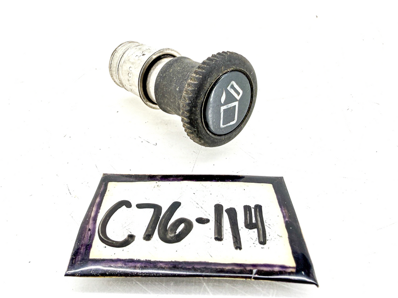 GENUINE 1970 - 1976 Porsche 914 Cigarette Lighter C76-114