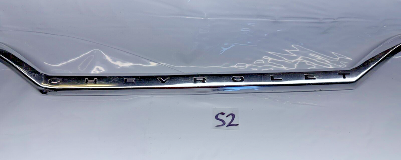 OEM 1963 Impala Station Wagon Tailgate "Chevrolet" Upper Trim Molding 63 S2-28