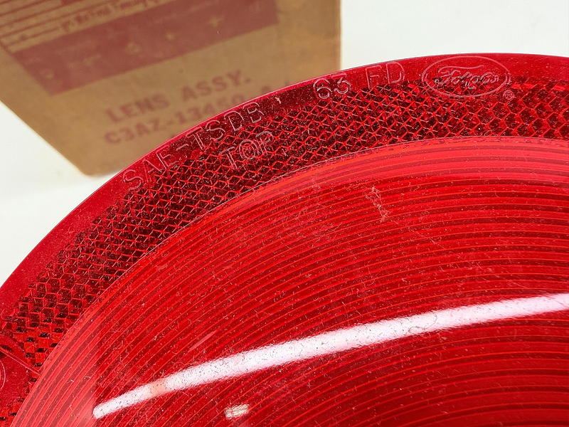 NOS 1963 Ford Galaxie Taillight Lenses C3AZ-13450-A C60-1