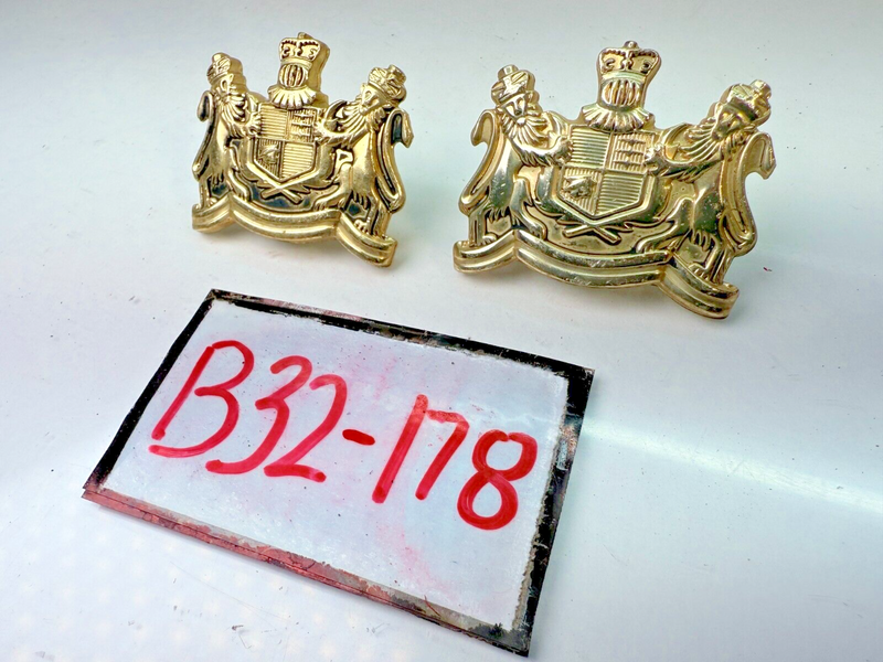 OEM PAIR 1969 Mercury Marquis  Emblem C9MB-65517A56-A  FoMoCo 69 B32-178