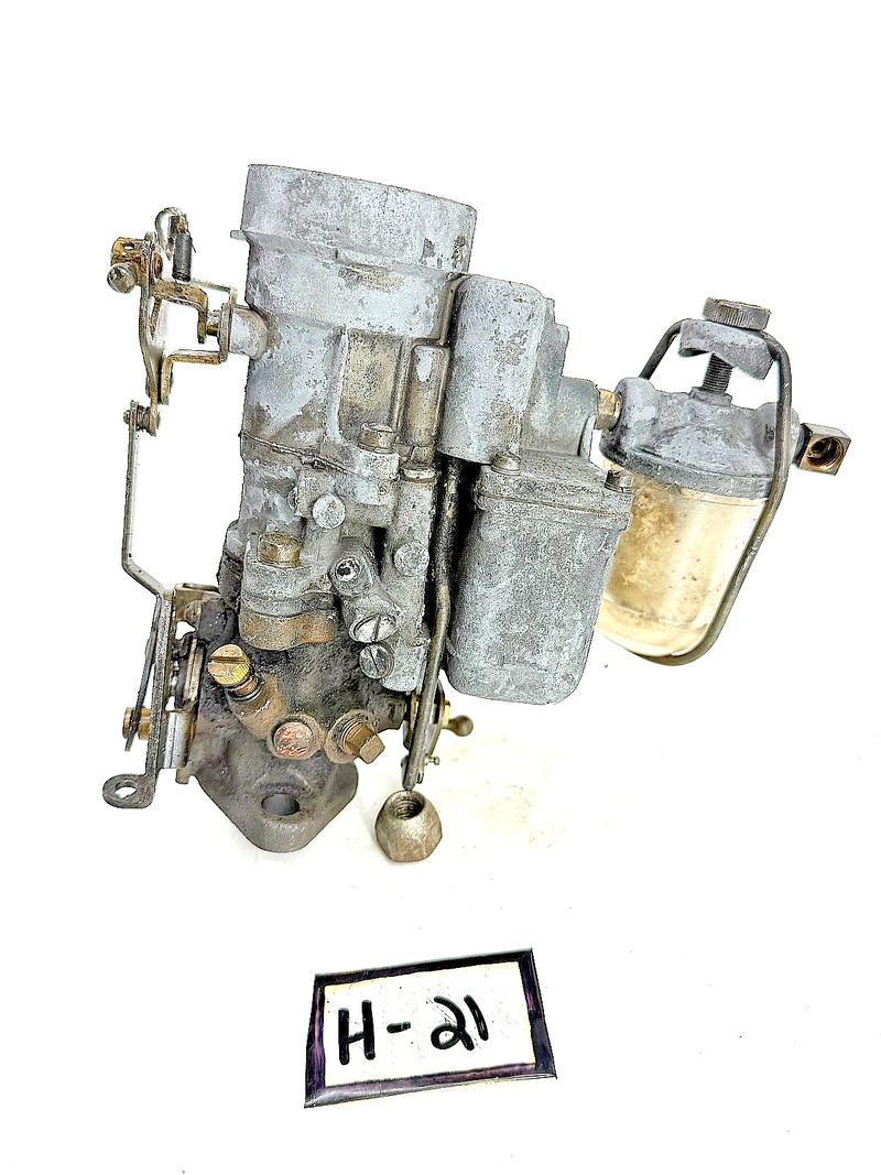 Carter WO Carburetor 1-458 Willys MB GPW CJ-2A CJ-3A L134 Jeep w/Filter H-21