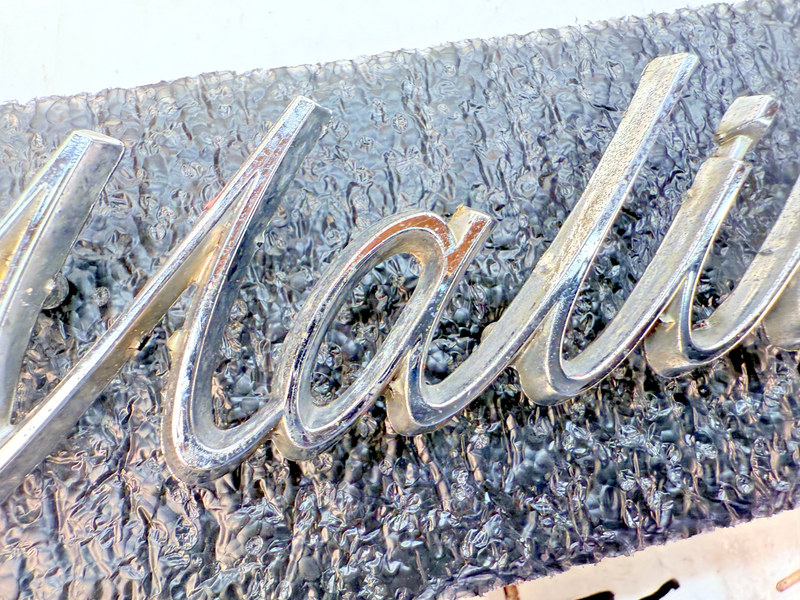 OEM 1964 1965 Chevrolet MALIBU Chevelle Chrome Quarter Panel Emblem 4477686 E5-7