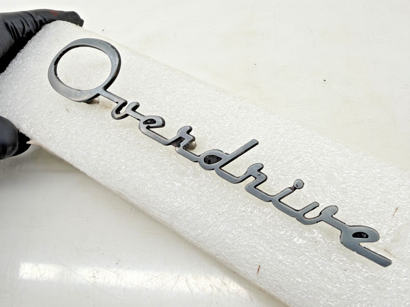 OEM 1953 - 1956 Ford Overdrive Chrome Trunk Emblem BF-7042528-B 9637 E9-7