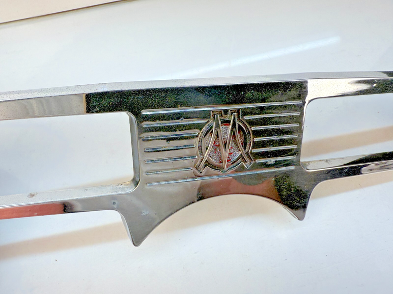 OEM 1950 - 1956 Willys Wagon Truck Jeep Jeepster Chrome Dash Gauge Plate B63-38