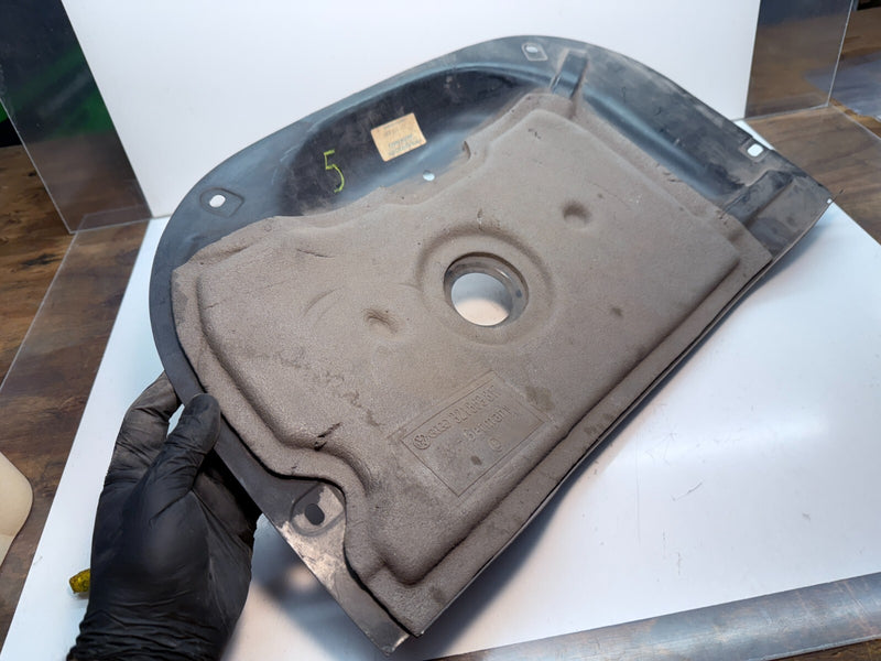 OEM 1984 Audi 80 90 Avant Gearbox Heat Shield Sound Insulation 321863817 C7-5