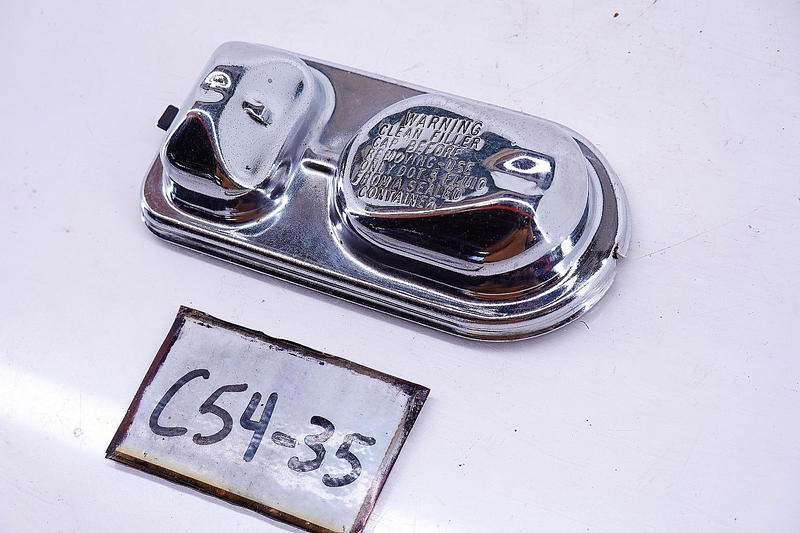OEM 1969 1970 FORD MUSTANG DISC BRAKE MASTER CYLINDER COVER 2881512 C54-35