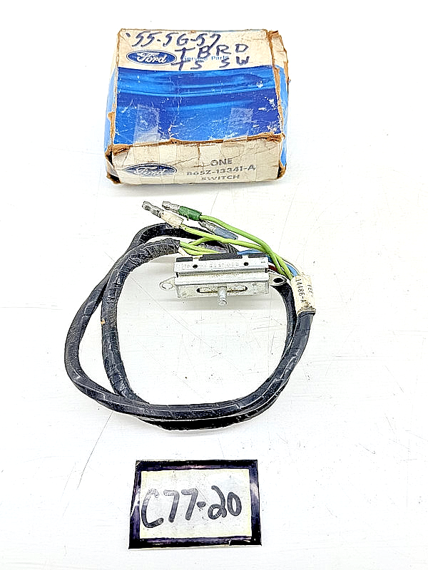 NOS 1955 1956 1957 FORD THUNDERBIRD TURN SIGNAL SWITCH WIRING B6SZ-13341A C77-20