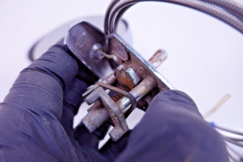 OEM 1965 1966 Ford Mustang Chrome Remote RH Passenger Outside Door Mirror C55-4