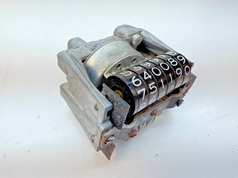 NICE!!! OEM 1969 1970 1971 C3 CORVETTE TRIP METER ODOMETER Assembly B83-9