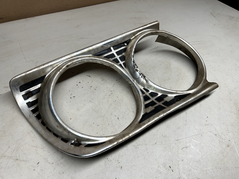 1963-1964 Ford Galaxie OEM Vintage Left D/S Headlight Bezel 63 64 U1A-B12-1