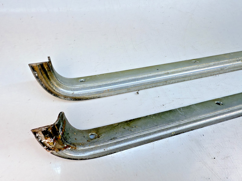 Nice ORIGINAL 1971 Olds Cutlass S 442 PAIR Hood Opening Molding 406858 C28-7