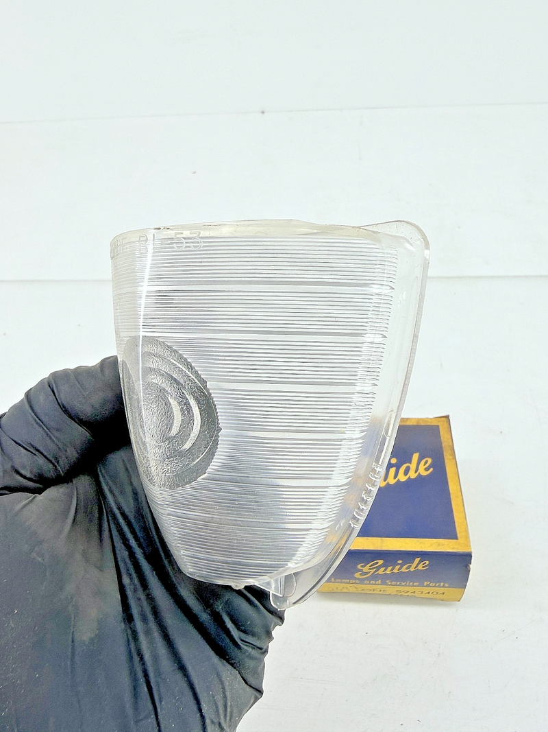 NOS 1953 Chevrolet Bel Air 150 210 Backup Light Lens Pair 5943404 C71-16