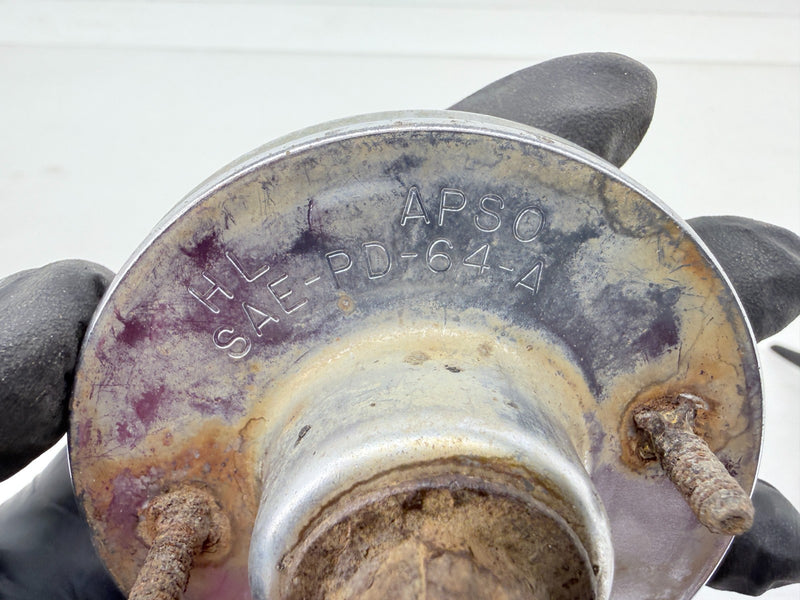 OEM 1965 - 1968 Jeep CJ3 CJ5 CJ6 PAIR Parking Light Lens Willys C46-43