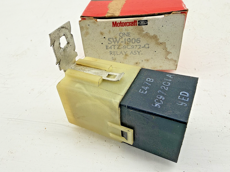 NOS 1984 - 1986 Ford Bronco F-150 Carburetor Choke Relay E4TZ-9C972-C C62-39